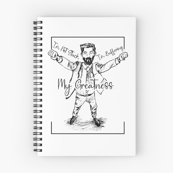 Item preview, I’m Not Stuck, I’m Buffering My Greatness designed and sold by SMLX-fashion.