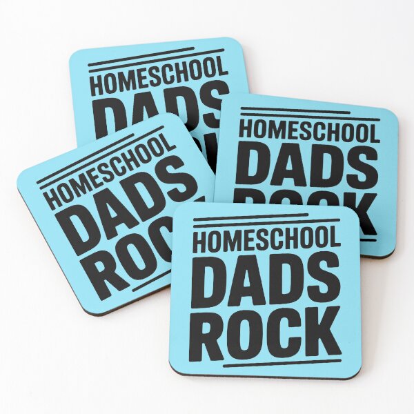 Item preview, Homeschool Dads Rock | Bold Funny Typography Design for Proud Dads designed and sold by YourSocialBae.