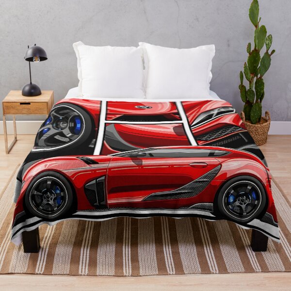 Item preview, Toyota Supra MK5 GR A90 – Red Sports Car JDM Artwork designed and sold by PrimeRacer.