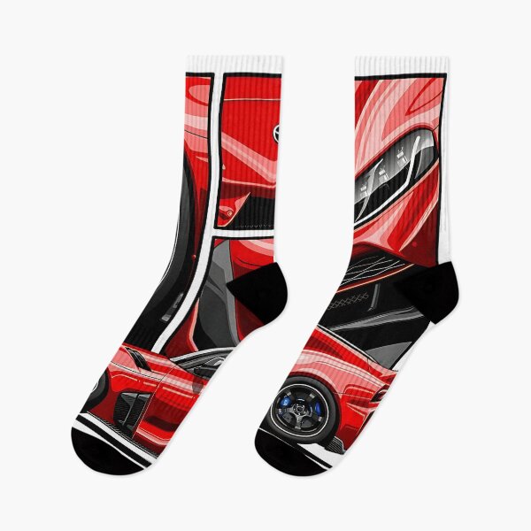 Item preview, Toyota Supra MK5 GR A90 – Red Sports Car JDM Artwork designed and sold by PrimeRacer.