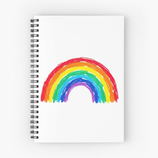 Item preview, Crayon Hand-Drawn Rainbow  designed and sold by StateofQueer.