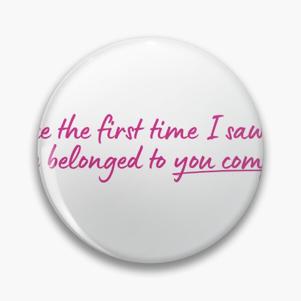 Item preview, Belonged to you completely designed and sold by BookishBurns .