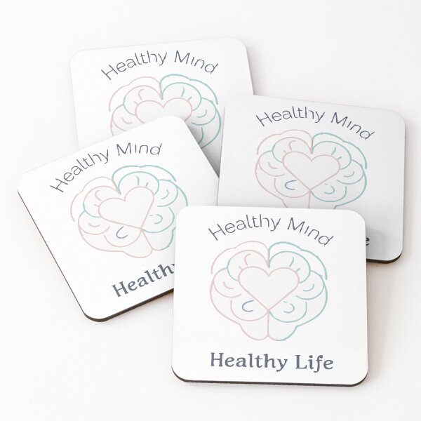 Item preview, Healthy Mind, Healthy Life designed and sold by Uglyandcute.