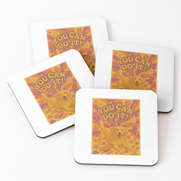 Item preview, Inspirational Retro Class Poster designed and sold by DogMomPosters.