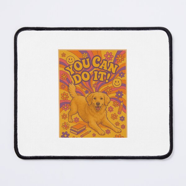 Item preview, Inspirational Retro Class Poster designed and sold by DogMomPosters.