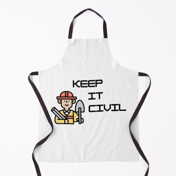 Item preview, Keep It Civil Funny Engineering Pun Design designed and sold by ThePungineer.