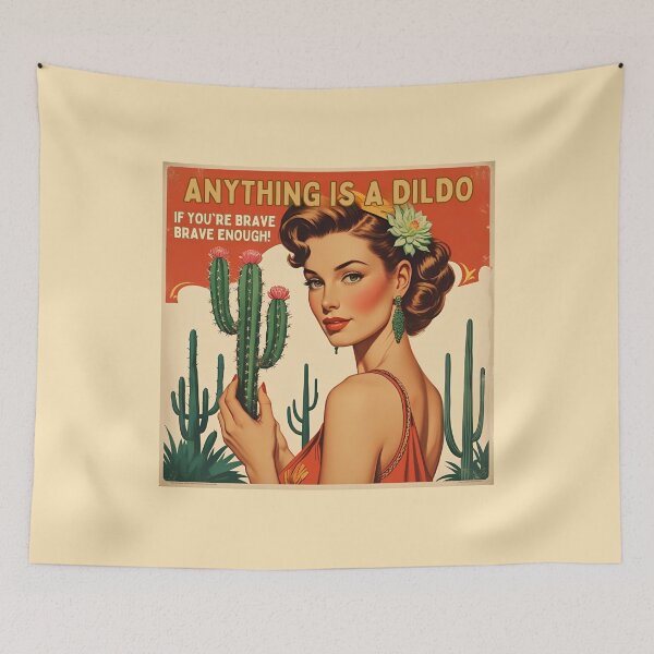 Item preview, Anything is a dildo if you're brave enough! designed and sold by NicMacTees.