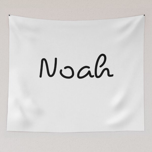 Item preview, Noah – Elegant Handwritten Name in Black for Light Backgrounds designed and sold by Simplty.