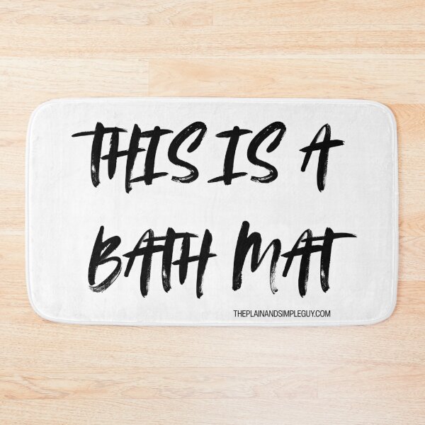 Item preview, This is a Bath Mat... The Simple Collection designed and sold by StuffbyRob.