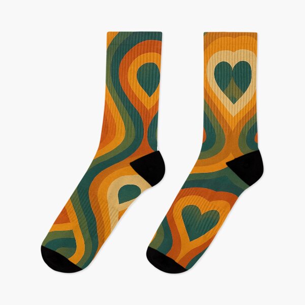 Item preview, Retro 70s Wavy Loop Pattern designed and sold by weirdfishes123.