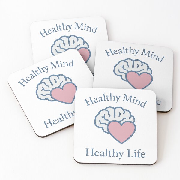 Item preview, Healthy Mind, Healthy Life designed and sold by Uglyandcute.