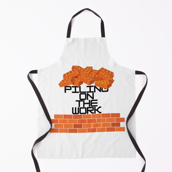Item preview, Piling On The Work Funny Civil Engineer Pun designed and sold by ThePungineer.