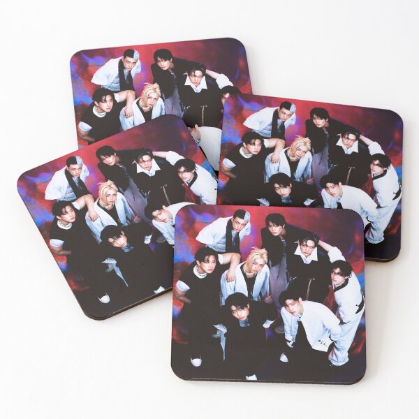 Item preview, Stray Kids KARMA teaser images group photo bang chan lee know changbin hyunjin han felix seungmin jeongin kpop skzoo designed and sold by Kpop-Noona.