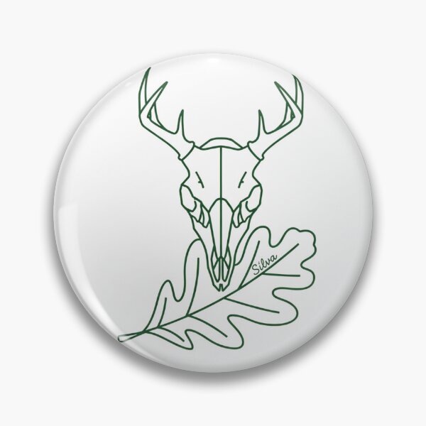Item preview, Minimalist Leshy Symbol T-Shirt, Slavic Mythology Art, Forest Guardian, Pagan Gift, Deer Skull, Silva designed and sold by ToporArt.