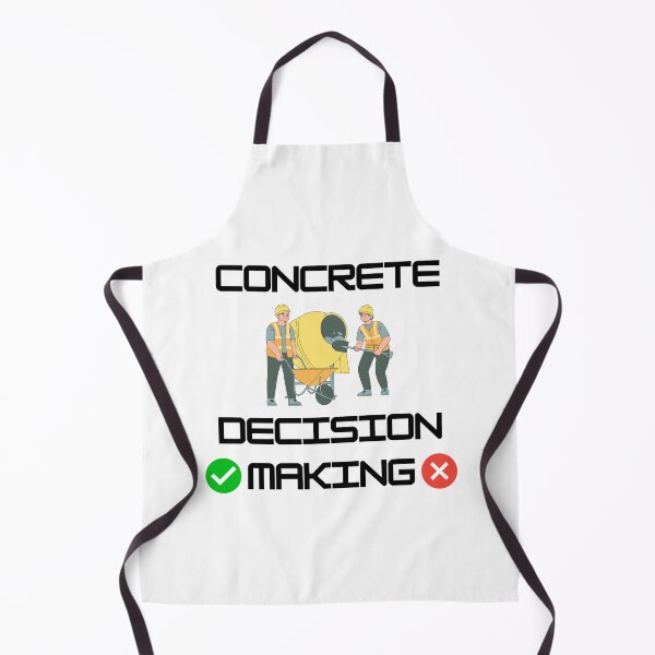 Item preview, Concrete Decision Making Funny Civil Engineer Pun designed and sold by ThePungineer.