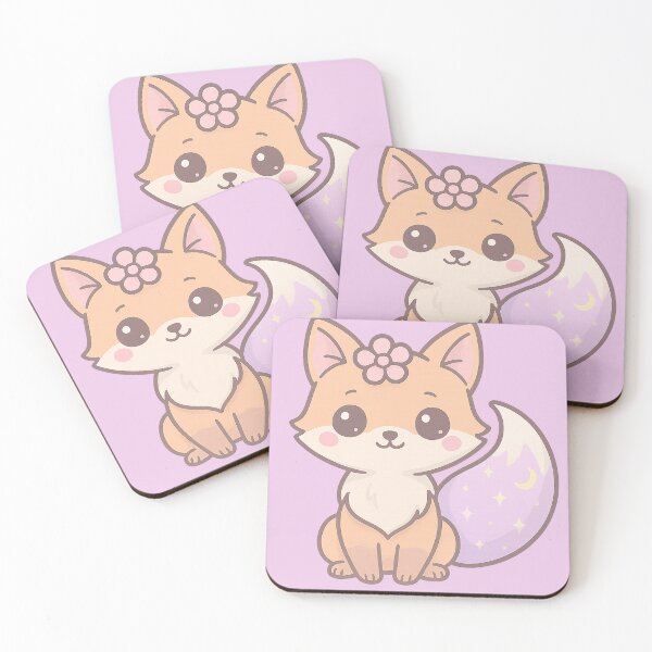 Item preview, Kawaii Fox with Starry Tail designed and sold by Tami0673.