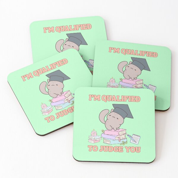 Item preview, I'm qualified to judge you designed and sold by BritishDelights.