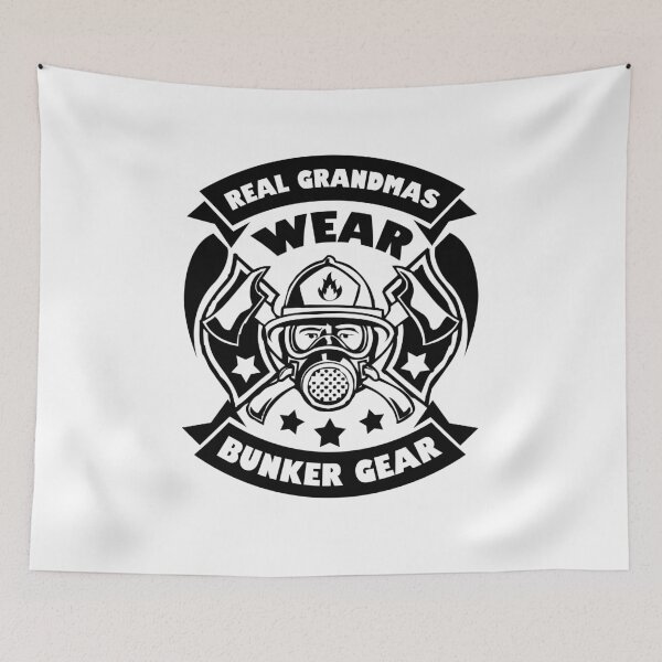 Item preview, Firefighter : Real Grandmas Wear Bunker Gear designed and sold by Digitalhumor.
