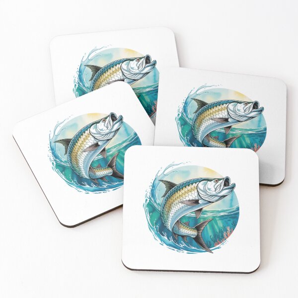 Item preview, Tarpon – The Silver King | River Kings and Sea Lords Collection designed and sold by FusiTink.