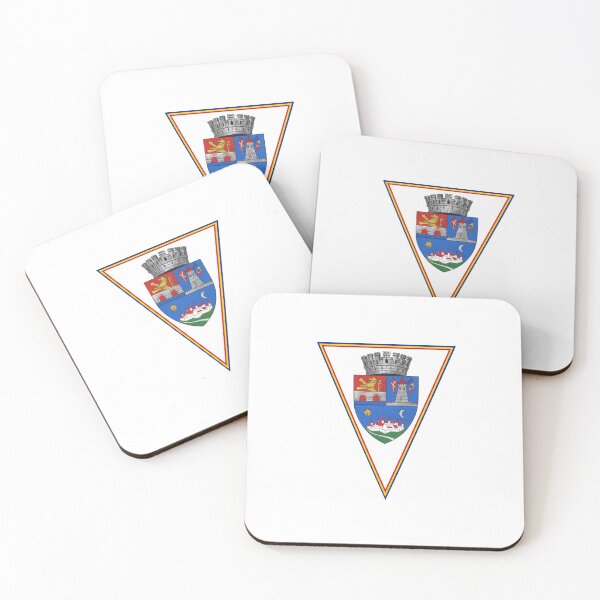 Item preview, Timișoara Flag & Coat of arms designed and sold by adamst555.