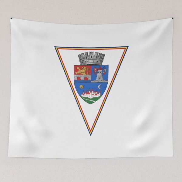 Item preview, Timișoara Flag & Coat of arms designed and sold by adamst555.
