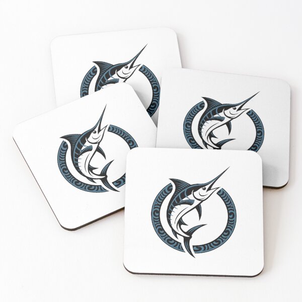 Item preview, Marlin Ocean Strike – Blue Marlin Jumping on the High Seas designed and sold by FusiTink.