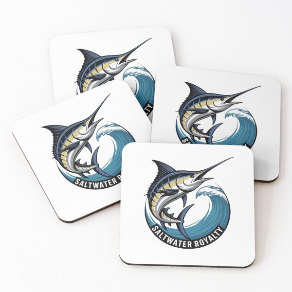Item preview, Deep Blue Marlin – Blue Marlin Surfing the Waves designed and sold by FusiTink.