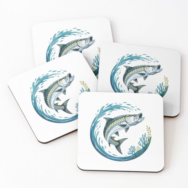 Item preview, Tarpon Sea Power – Tarpon Jumping in Tropical Waters designed and sold by FusiTink.