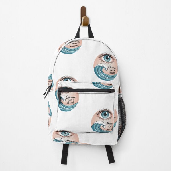 Item preview, Observe, Don’t Absorb – Mindful Eye and Wave Art designed and sold by ArtByYunus.