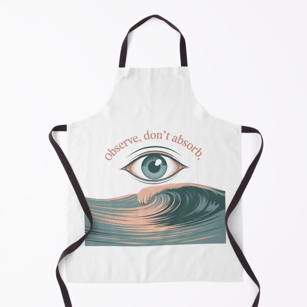 Item preview, Observe, Don’t Absorb – Mindful Eye and Wave Art designed and sold by ArtByYunus.