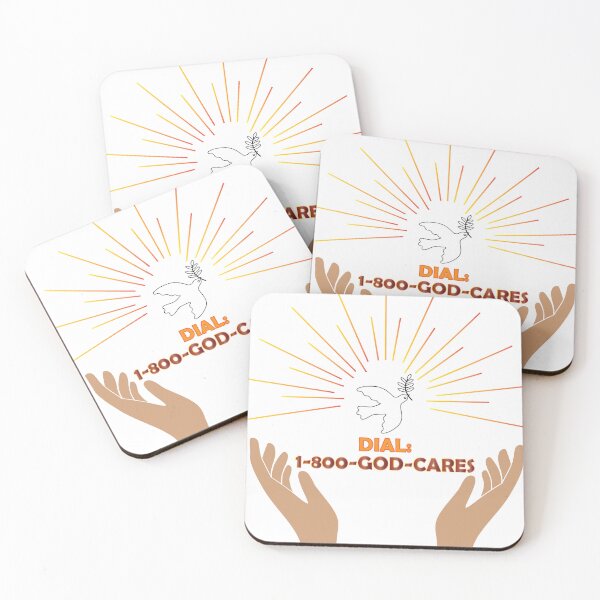 Item preview, 1-800-GOD-CARES designed and sold by Mye Light Designs.