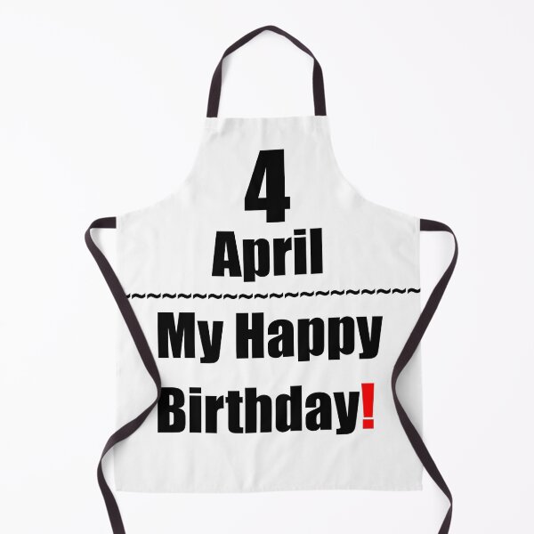 Item preview, 4 April Birthday designed and sold by ariksworld.