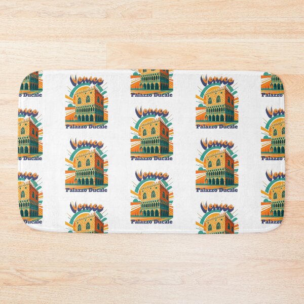 Item preview, PALAZZO DUCALE – Venice Italy Retro Travel Designs designed and sold by Earth Celebration Designs.