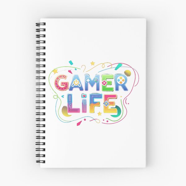 Item preview, Colorful Gamer Life Graphic Design designed and sold by Cloud-Riders.