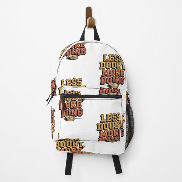 Item preview, Less Doubt, More Doing – Motivational Sunset Typography designed and sold by ArtByYunus.