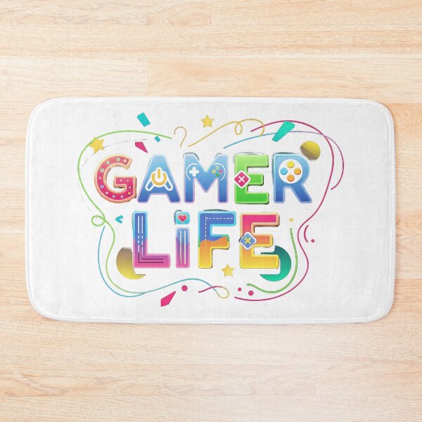 Item preview, Colorful Gamer Life Graphic Design designed and sold by Cloud-Riders.