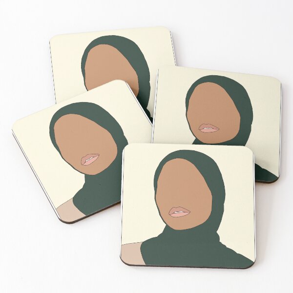 Artikelvorschau, Minimalistische Hijab-Frauenillustration | Muslimisches Mädchen entworfen und verkauft von sheillustrates.sometimes.
