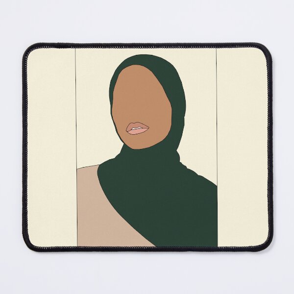 Item preview, Minimalist Hijab Woman Illustration | Muslim Girl designed and sold by sheillustrates.sometimes.