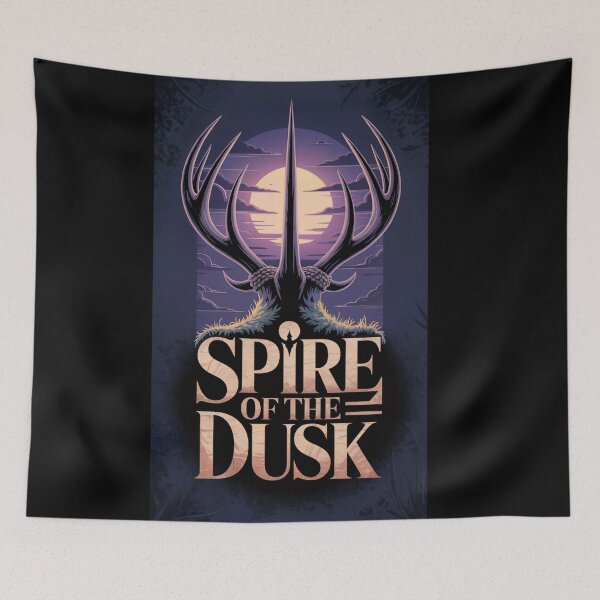 Item preview, Spire of the Dusk Antler Crest designed and sold by ShadowAndSlate.