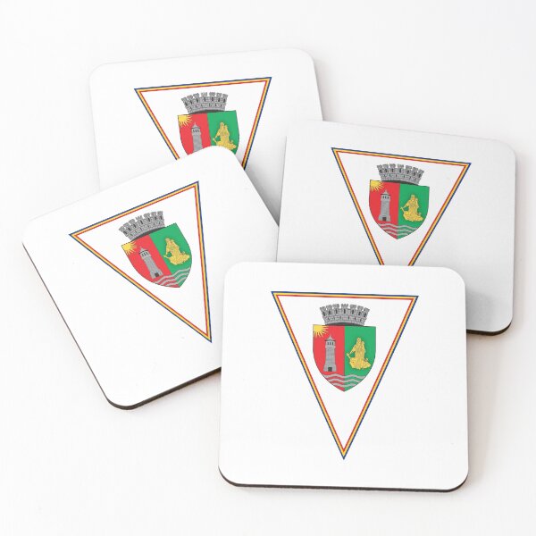 Item preview, Constanța Flag & Coat of arms designed and sold by adamst555.