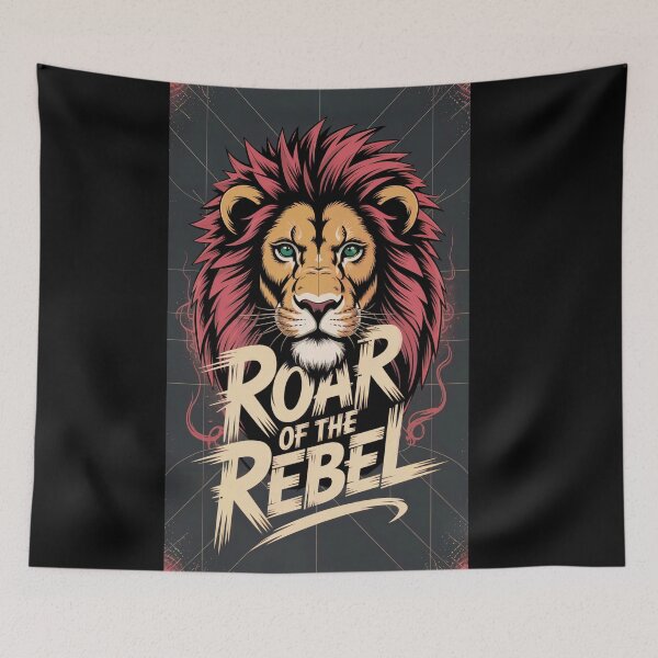 Item preview, Roar of the Rebel Lion designed and sold by ShadowAndSlate.