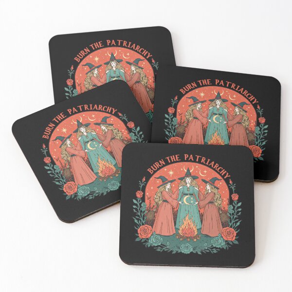 Item preview, Burn the Patriarchy Feminist Witch  designed and sold by TeeARTHY.