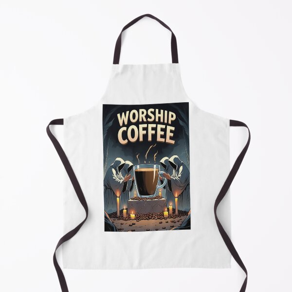 Item preview, Worship Coffee – Funny Cult Coffee Lover Design designed and sold by ArtistasSHOPS.