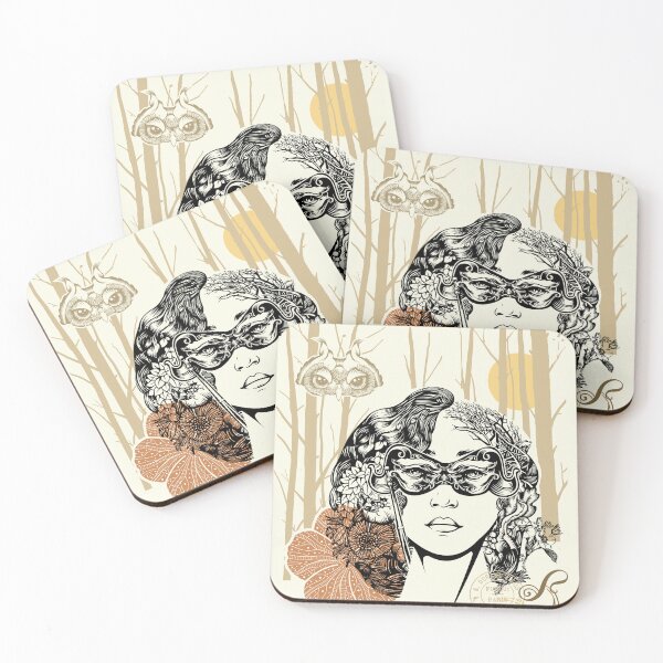 Item preview, Carnival Wall Art, Modern Illustration, Elegant Home Décor  designed and sold by ancavinau.