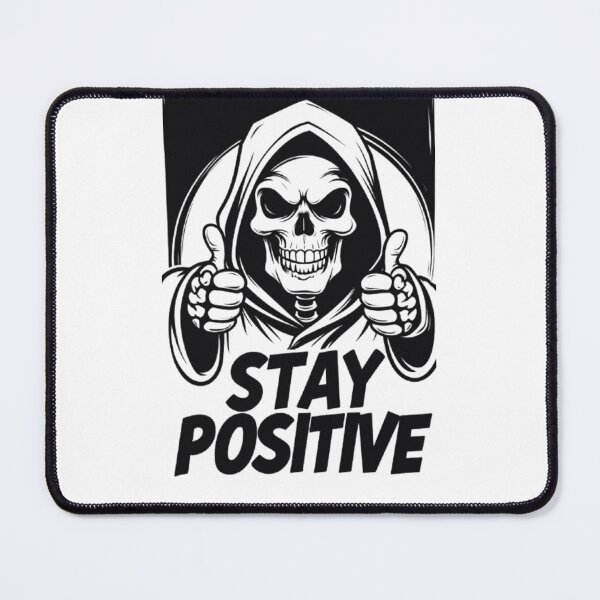 Item preview, Stay Positive Skeleton – Motivational designed and sold by ArtistasSHOPS.