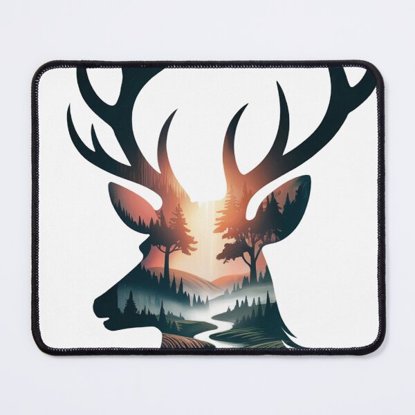 Item preview, Forest River Stag Horizon designed and sold by ShadowAndSlate.