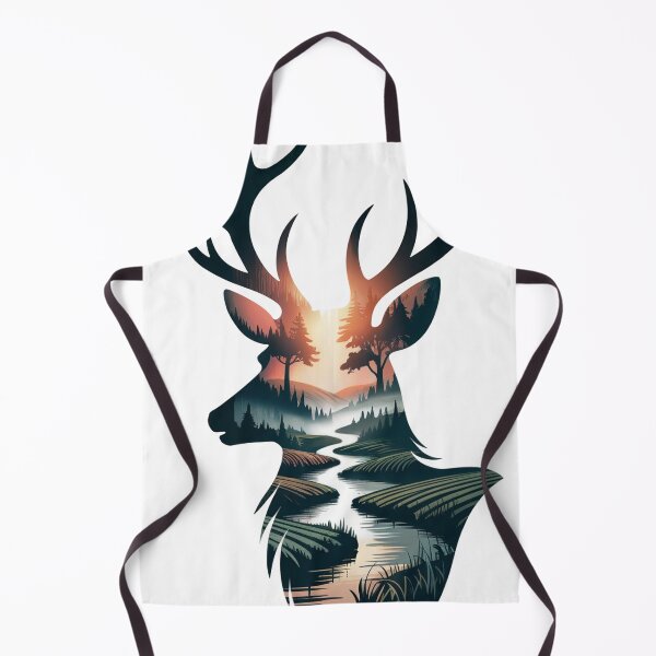 Item preview, Forest River Stag Horizon designed and sold by ShadowAndSlate.