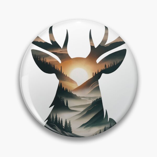Item preview, Silent Majesty Wilderness Stag designed and sold by ShadowAndSlate.