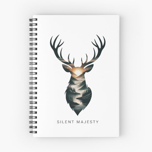 Item preview, Silent Majesty Wilderness Stag designed and sold by ShadowAndSlate.
