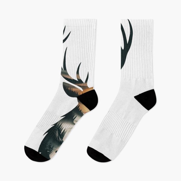 Item preview, Silent Majesty Wilderness Stag designed and sold by ShadowAndSlate.